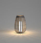 BOHO Raffia Solar Lantern Lamp - BLISOME