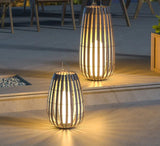 BOHO Raffia Solar Lantern Lamp - BLISOME