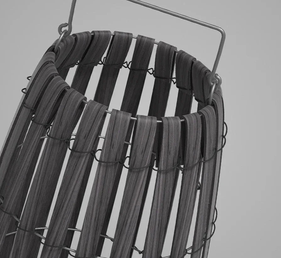 BOHO Raffia Solar Lantern Lamp - BLISOME