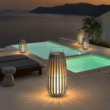BOHO Raffia Solar Lantern Lamp - BLISOME