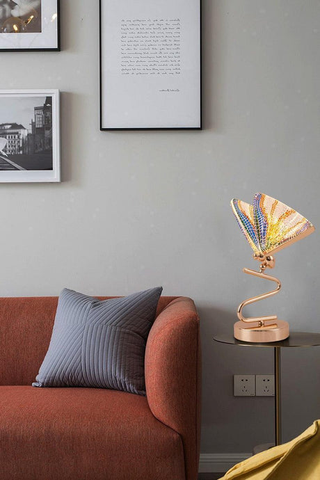 Bumble Butterfly Golden Table Lamp - BLISOME
