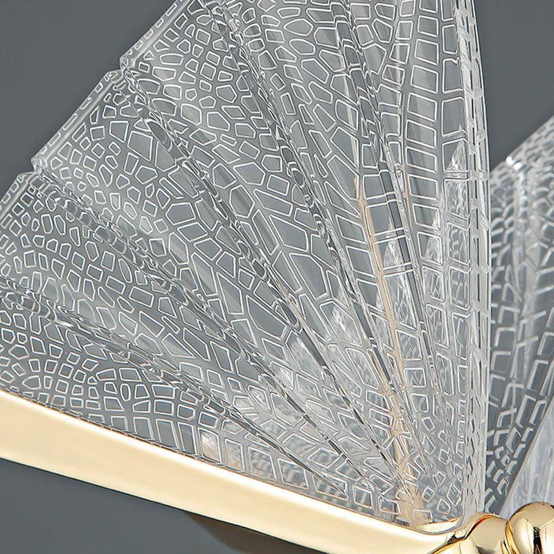 Bumble Butterfly Golden Wall Sconce - BLISOME