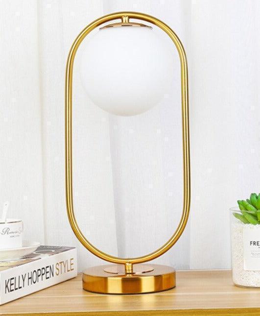 Cecilia Modern Glass Ball Table Lamp - BLISOME