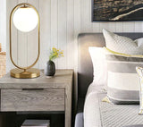 Cecilia Modern Glass Ball Table Lamp - BLISOME