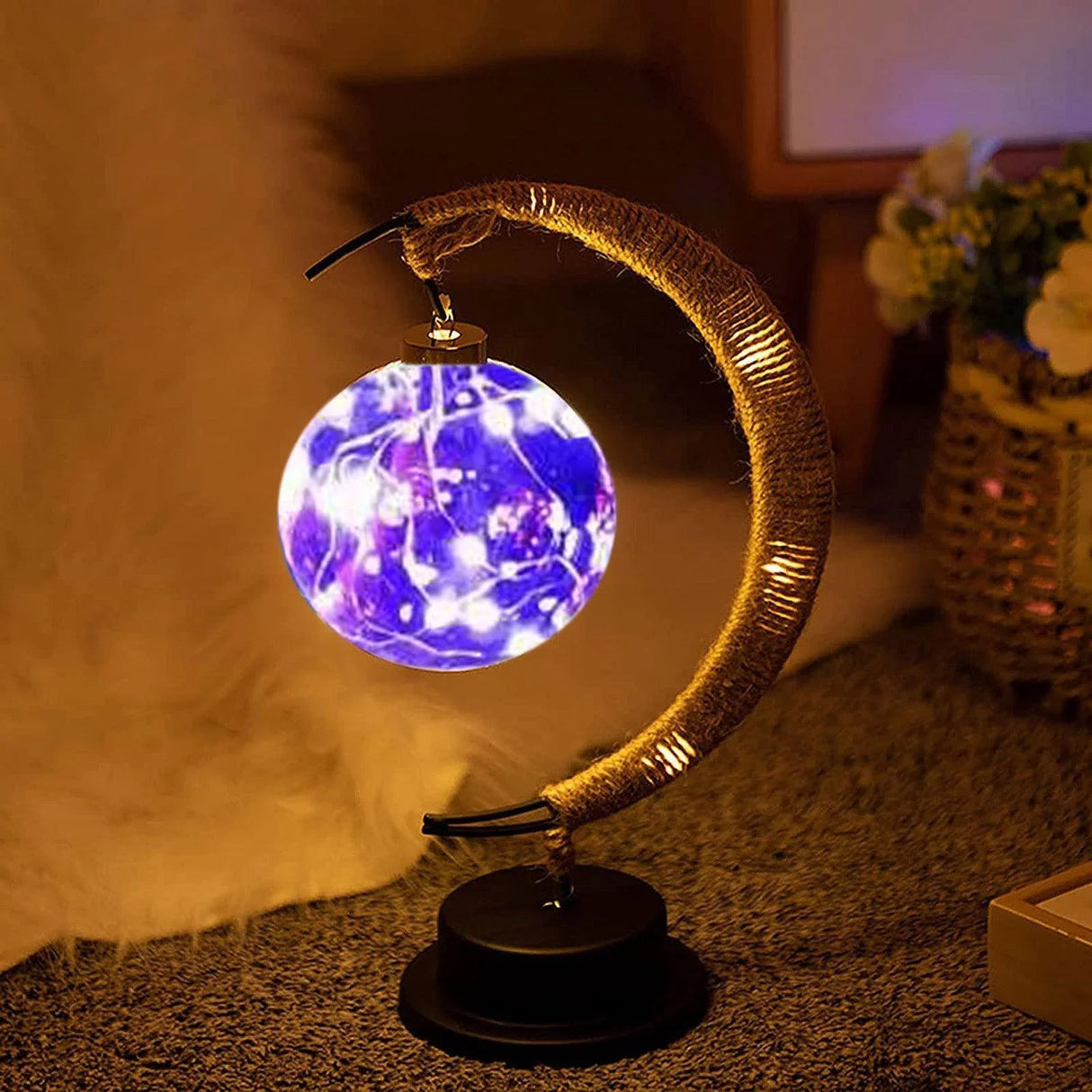 Crescent Dream Moon Cordless Lamp - BLISOME