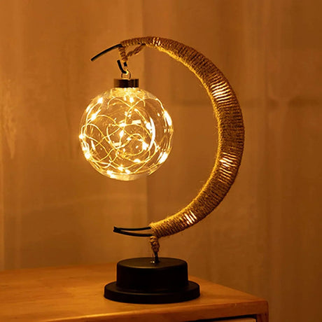 Crescent Dream Moon Cordless Lamp – Serene Lunar Glow