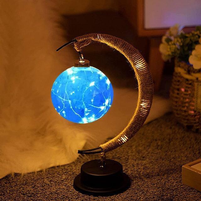 Crescent Dream Moon Cordless Lamp - BLISOME