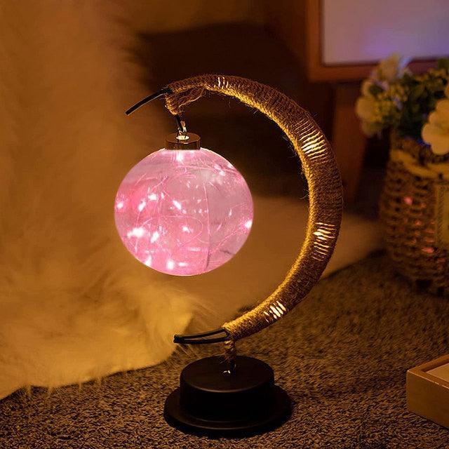 Crescent Dream Moon Cordless Lamp - BLISOME