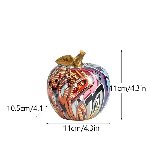 Cypress Graffiti Apple Statue - BLISOME