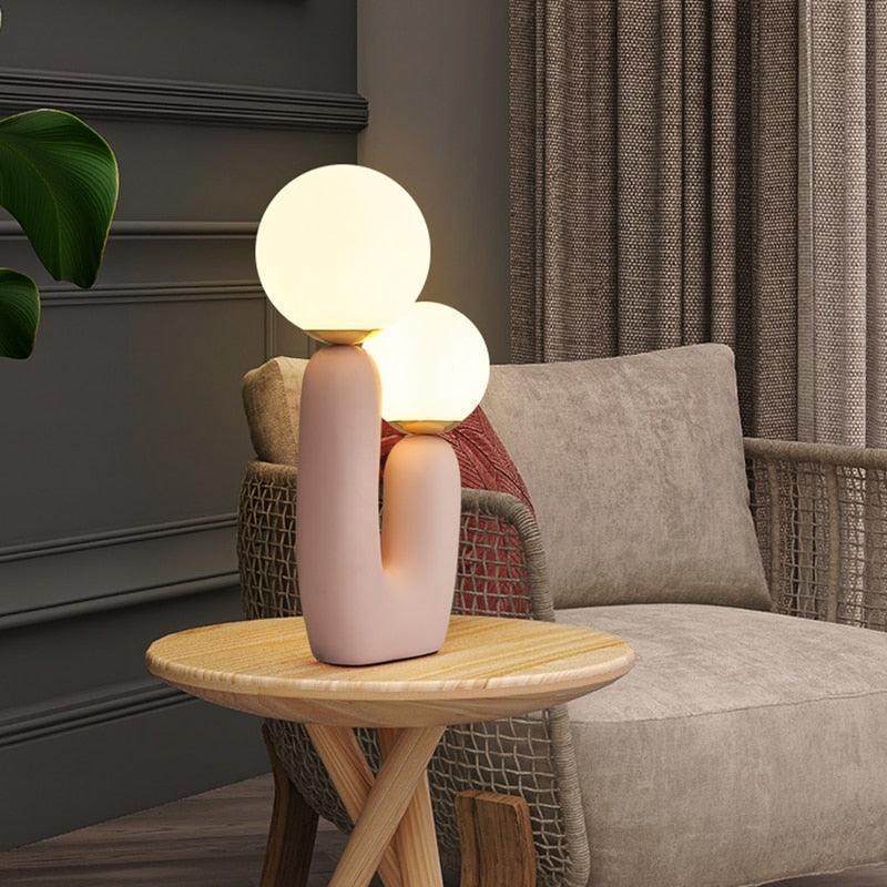 Deux Modern Double Head Table Lamp - BLISOME