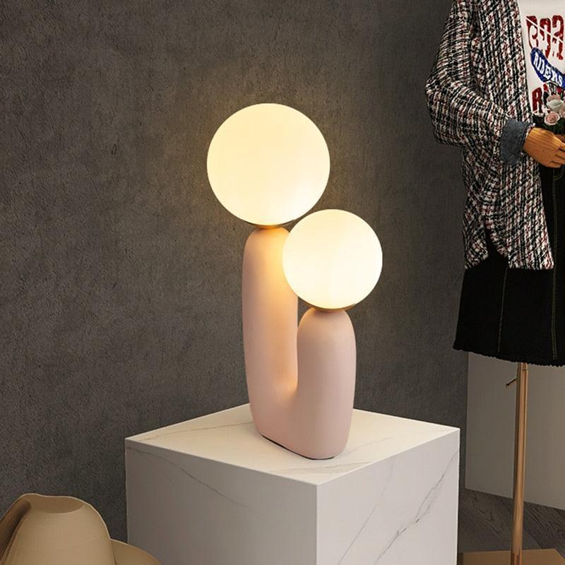 Deux Modern Double Head Table Lamp - BLISOME