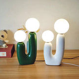 Deux Modern Double Head Table Lamp - BLISOME