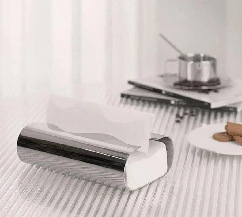 Elle Steel Tissue Holder - BLISOME