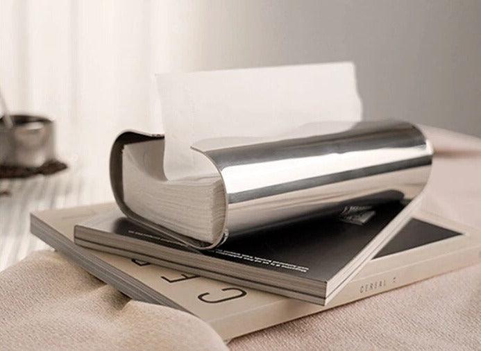 Elle Steel Tissue Holder - BLISOME