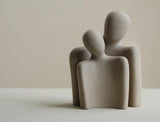 Embrace Modern Couple Statue Table Decor - BLISOME