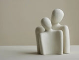 Embrace Modern Couple Statue Table Decor - BLISOME