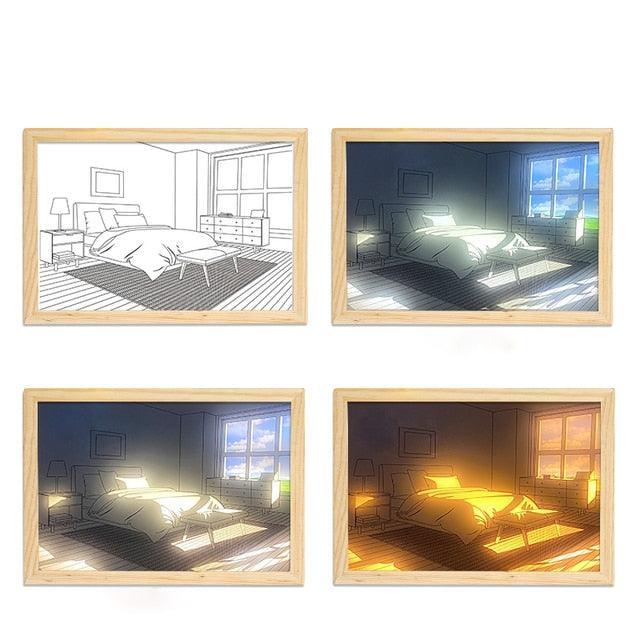 Eniko Light Up Wall Art - BLISOME