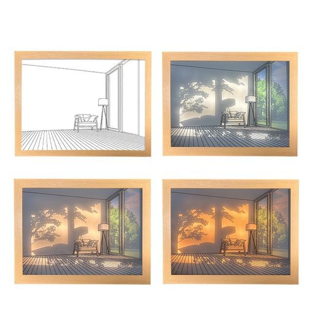 Eniko Light Up Wall Art - BLISOME
