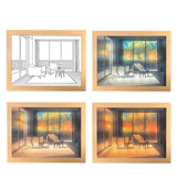 Eniko Light Up Wall Art - BLISOME