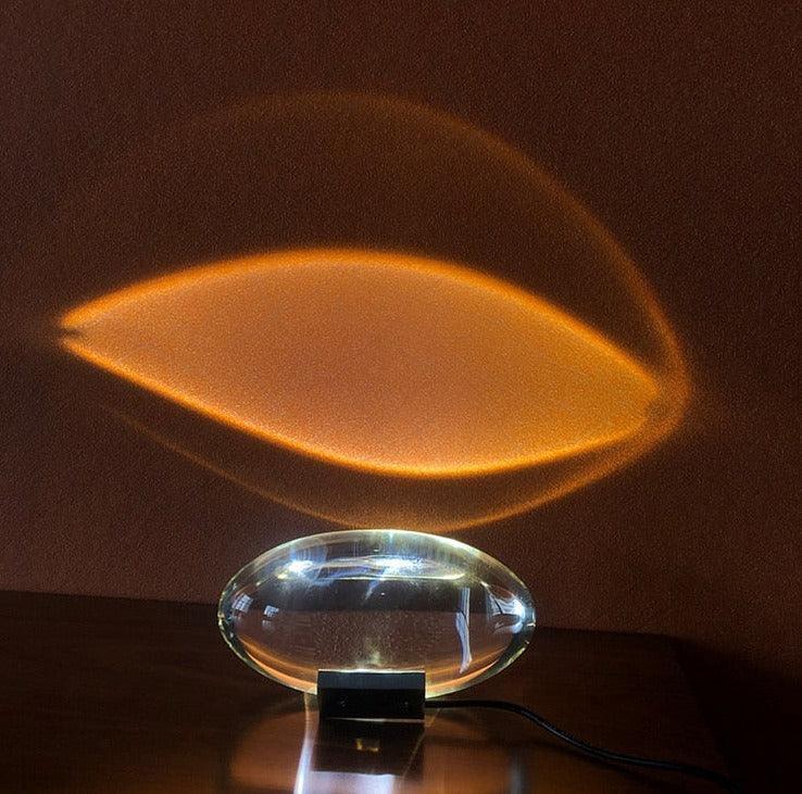 Eye Of The Sky Crystal Table Lamp - BLISOME