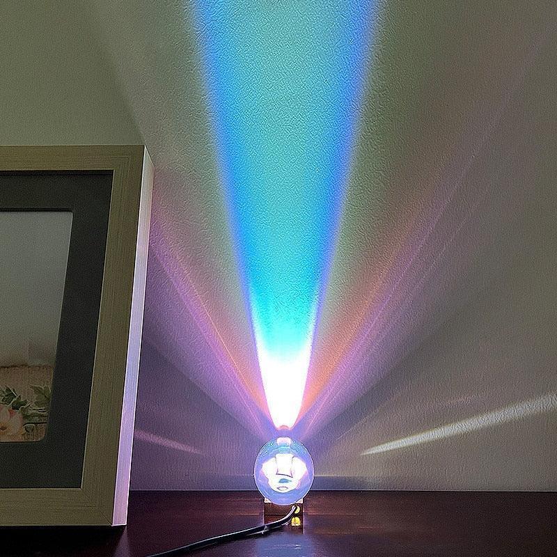 Eye Of The Sky Crystal Table Lamp - BLISOME