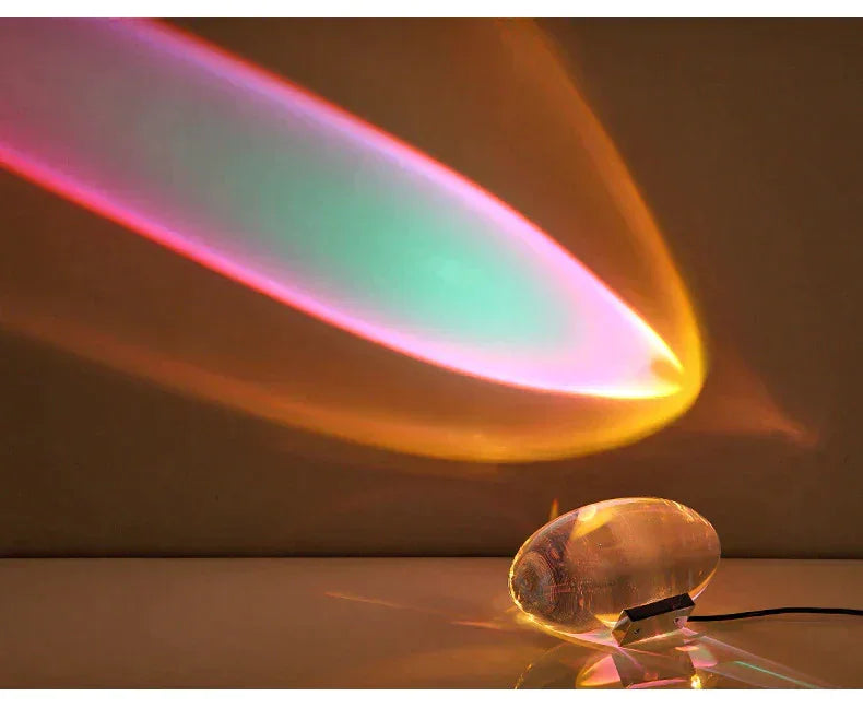 Eye Of The Sky Crystal Table Lamp - BLISOME