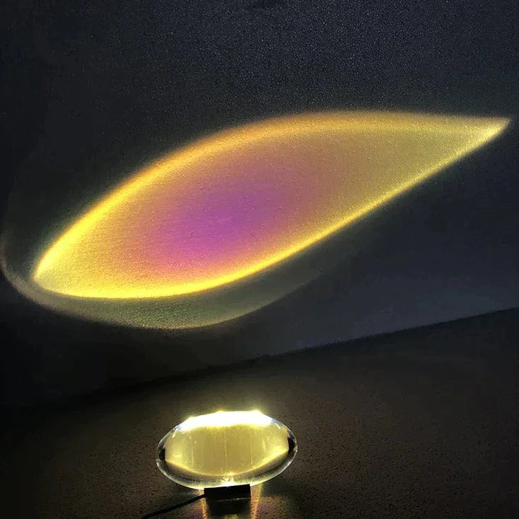 Eye Of The Sky Crystal Table Lamp - BLISOME