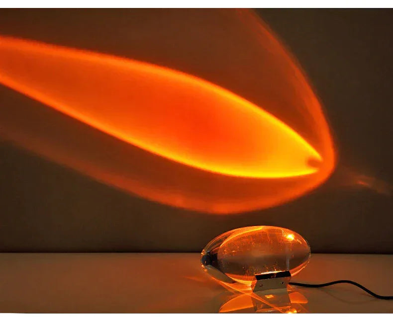 Eye Of The Sky Crystal Table Lamp - BLISOME