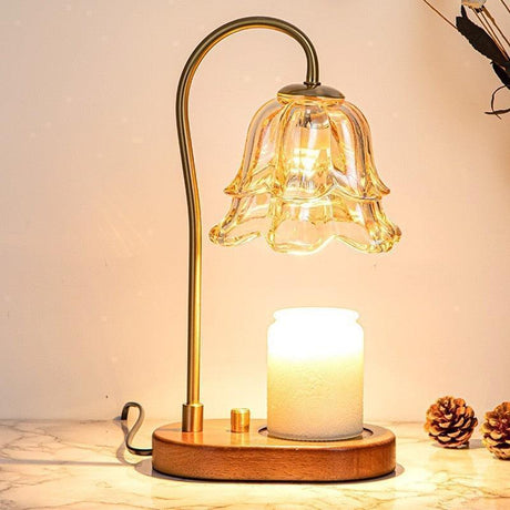 FLUER Flower Candle Warmer Table Lamp - BLISOME
