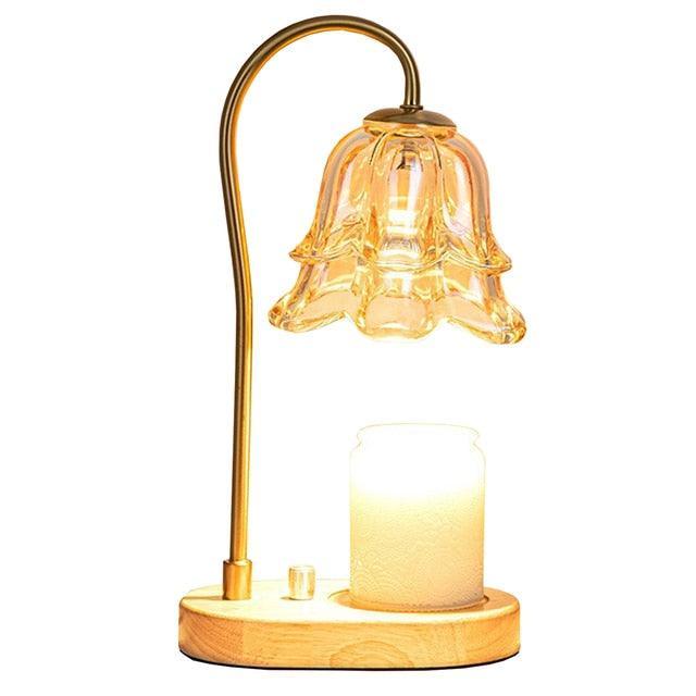 FLUER Flower Candle Warmer Table Lamp - BLISOME