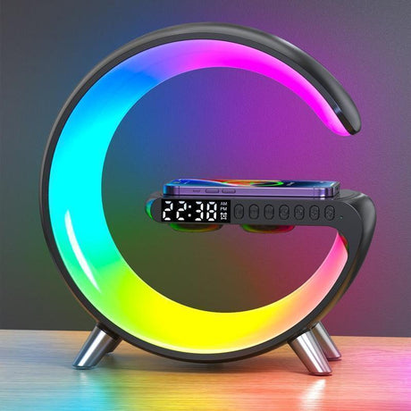 G Sunrise Smart Lamp - Wireless Charger Bluetooth Speaker - BLISOME