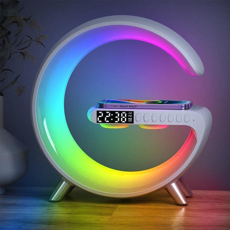 G Sunrise Smart Lamp Wireless Charger Bluetooth Speaker