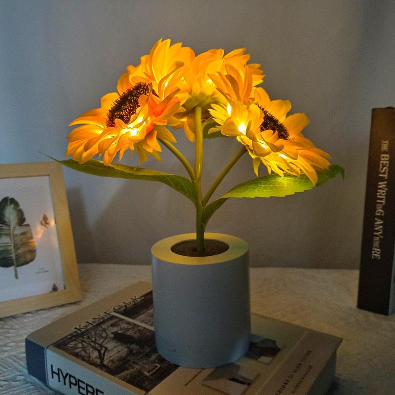 Garden Flower Rechargeable Table Lamp - BLISOME