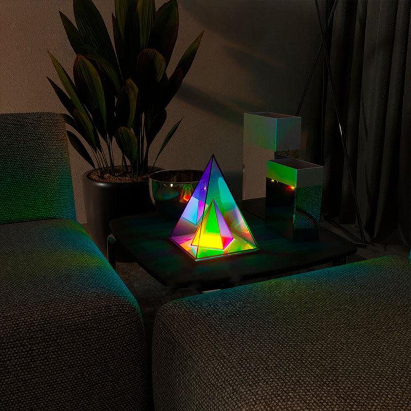 Geometric Infinity Cube Table Lamp - BLISOME