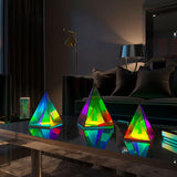 Geometric Infinity Cube Table Lamp - BLISOME