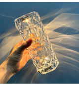 Glimmer Rechargeable LED Crystal Table Lamp - BLISOME