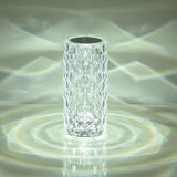 Glimmer Rechargeable LED Crystal Table Lamp - BLISOME
