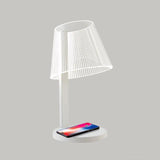 Gotex Light in Patterns Table Lamp - Wireless Charger - BLISOME