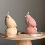 Handmade Bird Soy Wax Candle: Sculptural Home Decor Gift-0