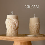 Dolphin Pillar Candle – Handmade Soy Wax Sculptural Décor