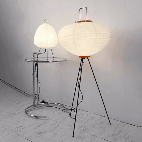 Kirei Rice Paper Lantern Lamp Collection – Elegant Minimalist Lighting