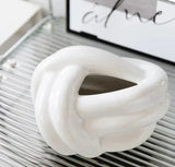 Knot Ceramic Tissue Box - BLISOME
