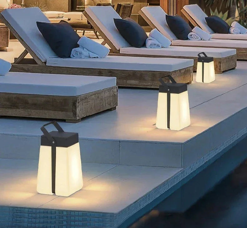 LANN Outdoor Solar Lantern Lamp - BLISOME