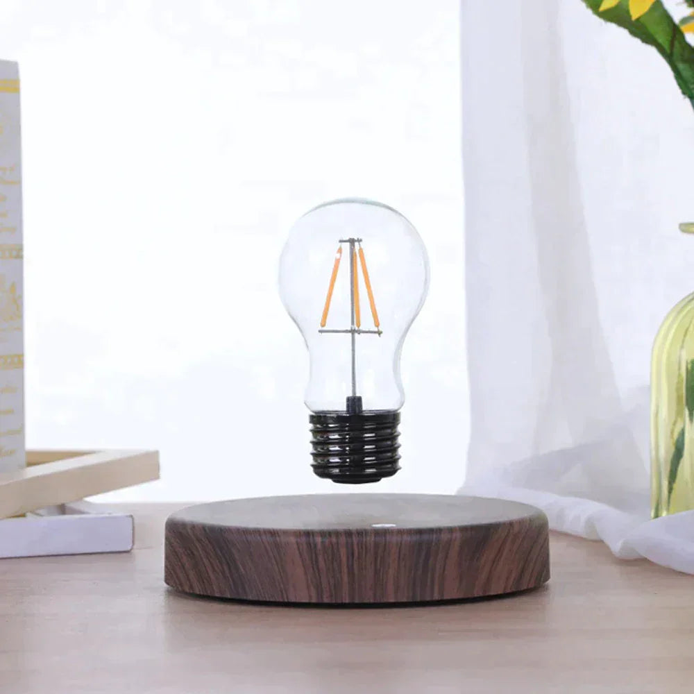 Leo Levitating Light Bulb – Futuristic Floating Lamp