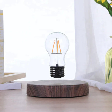 Leo Levitating Light Bulb – Futuristic Floating Lamp