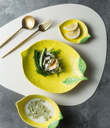 Les Assiettes Lemon Ceramic Plate Collection - BLISOME