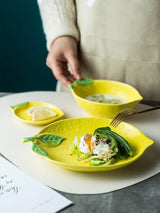 Les Assiettes Lemon Ceramic Plate Collection - BLISOME