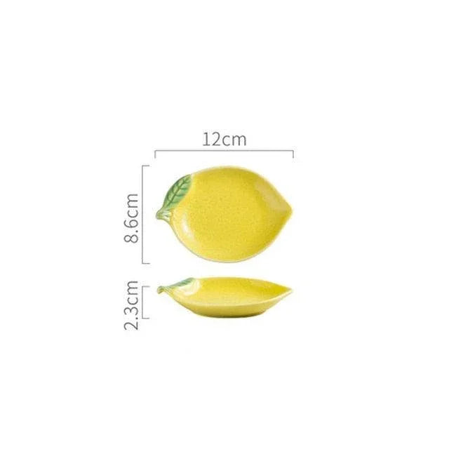 Les Assiettes Lemon Ceramic Plate Collection - BLISOME