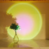 Levon Multicolored Sunrise Puck Light - BLISOME