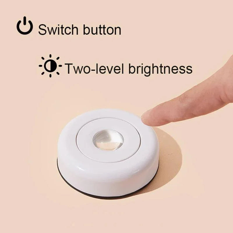 Levon Multicolored Sunrise Puck Light - BLISOME